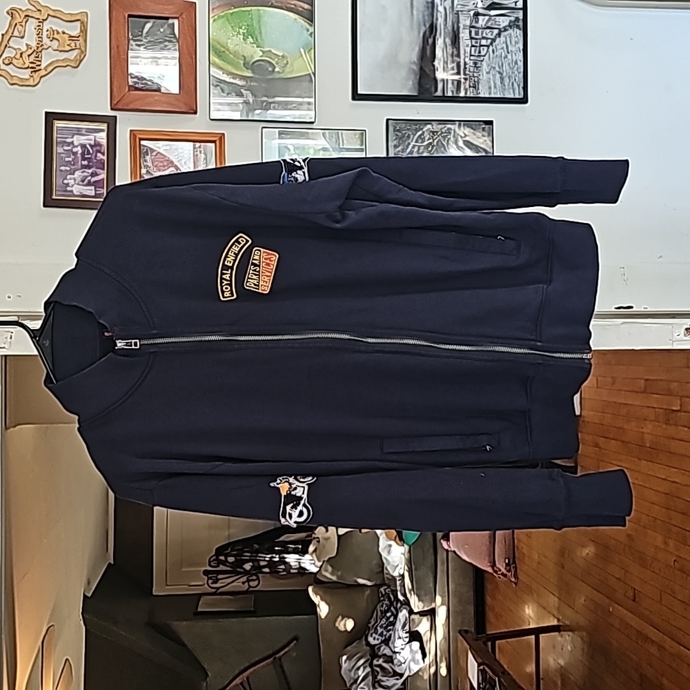 Royal Enfield zip up sweatshirt